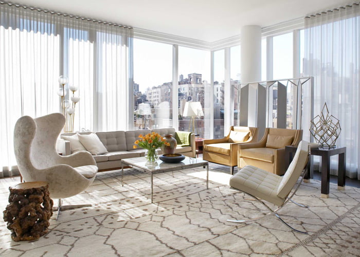 Knoll Barcelona chair sfeerbeeld
