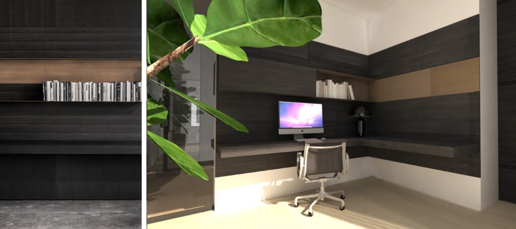 Interieur project Van der Donk visual Porro Load-it werkkamer