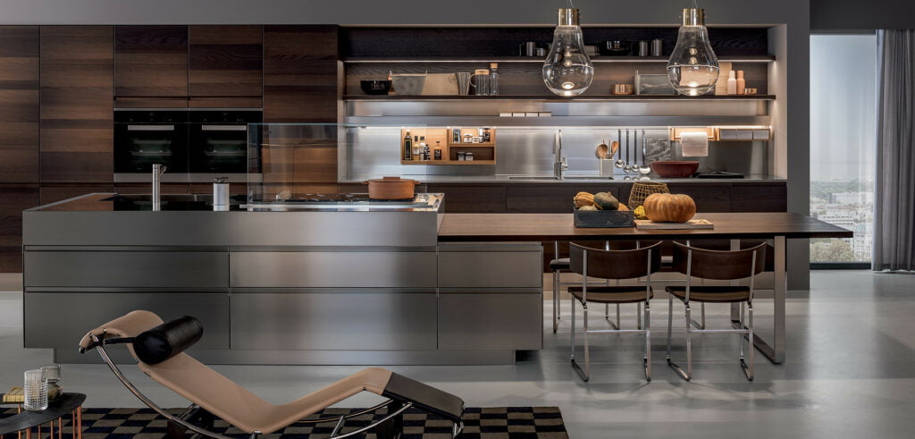 Arclinea Convicium keuken in design uitvoering.