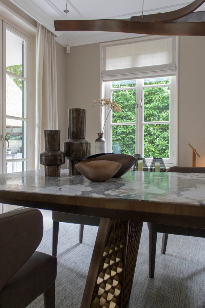 Interieuradvies Breda Henge Stealth table blad marmer
