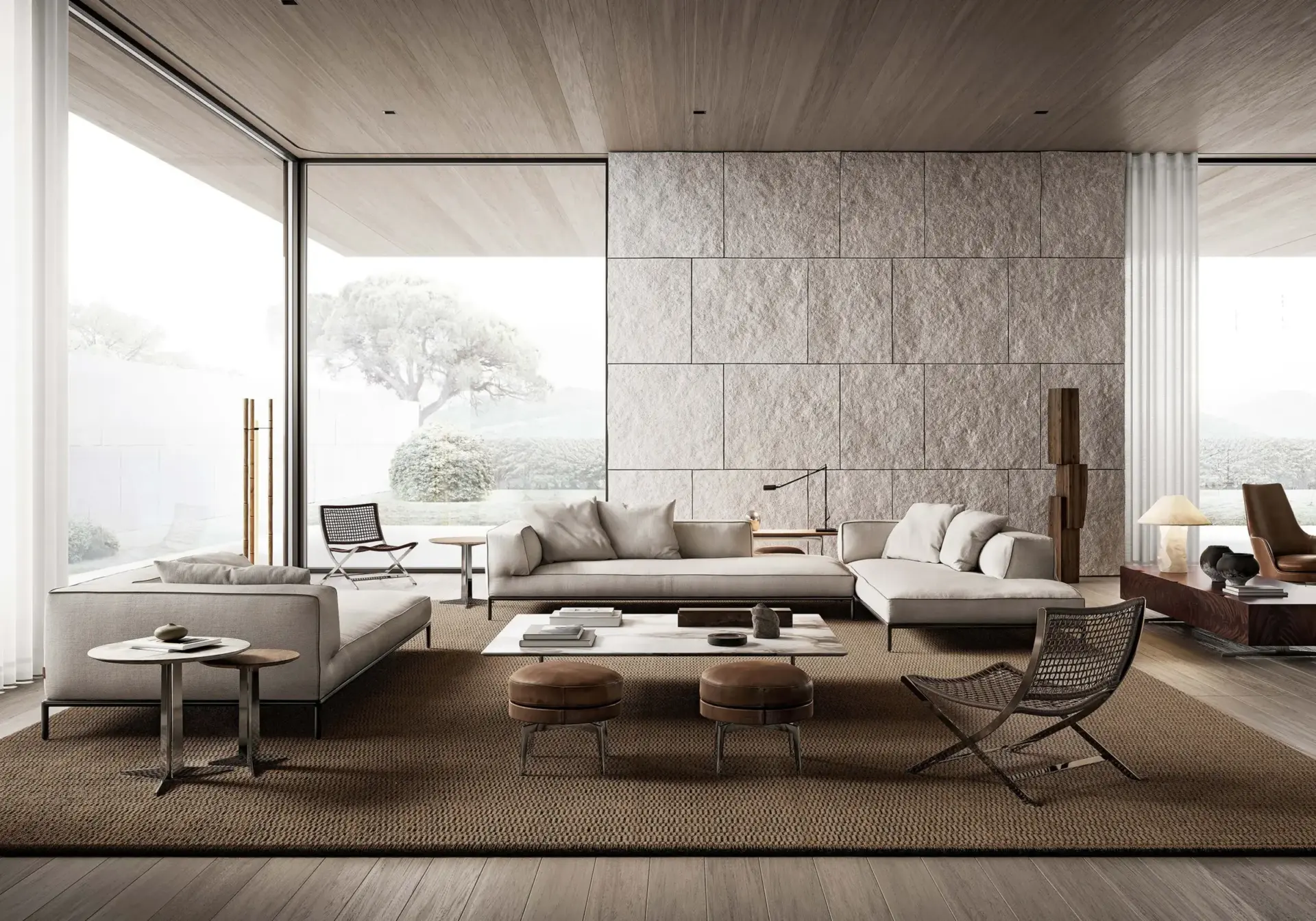 Flexform Perry up interieur sfeerfoto