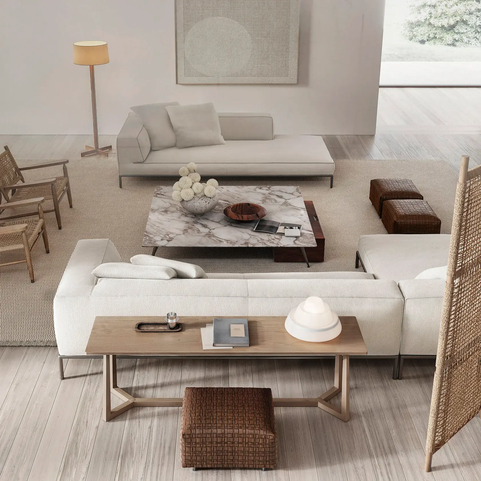 Flexform Perry up interieur sfeerfoto