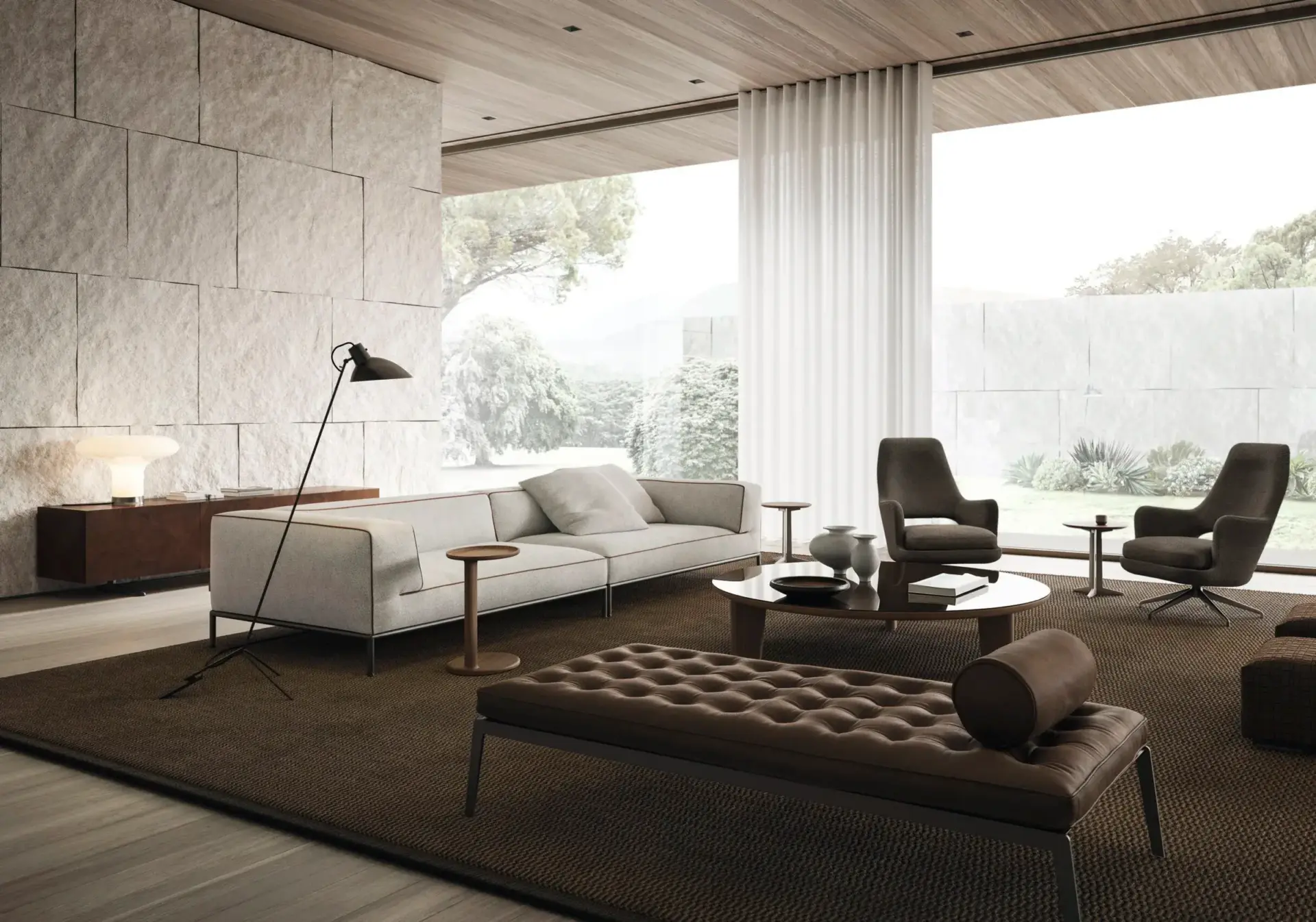 Flexform Perry up interieur sfeerfoto