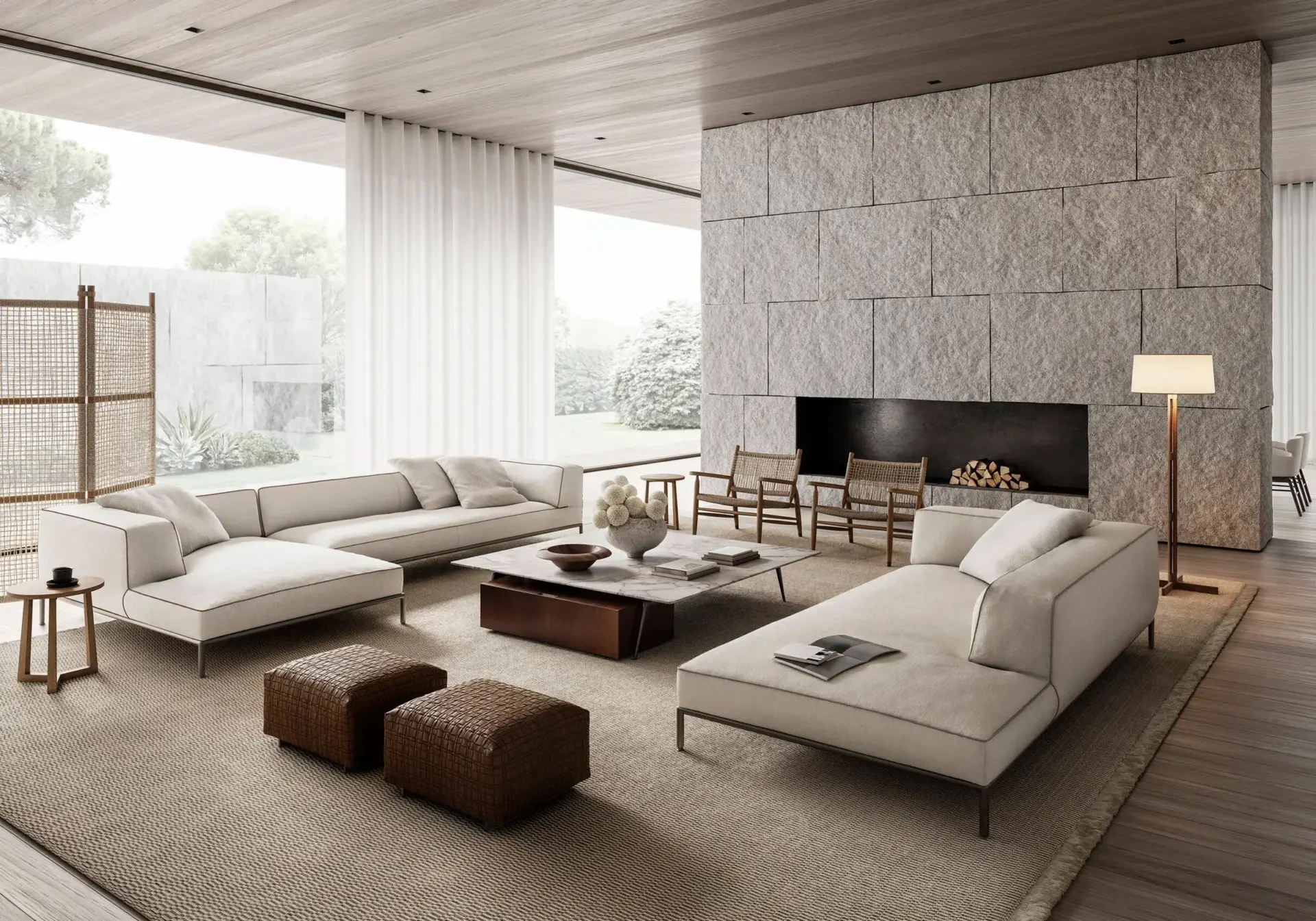 Flexform Perry up interieur sfeerfoto