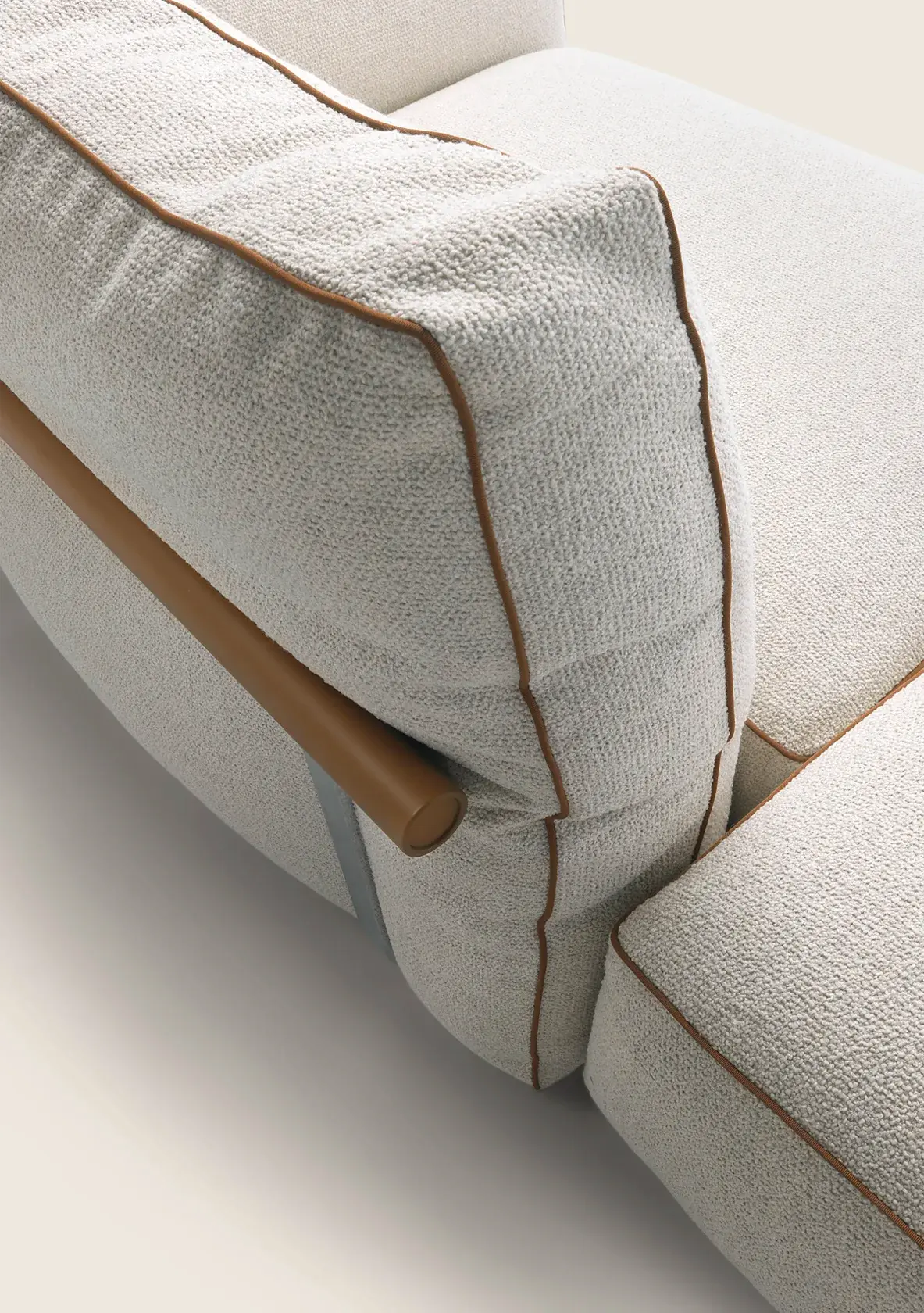 Flexform Camelot Sofa detail rug