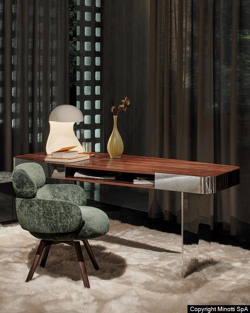 Minotti Diagramma Desk sfeerfoto interieur