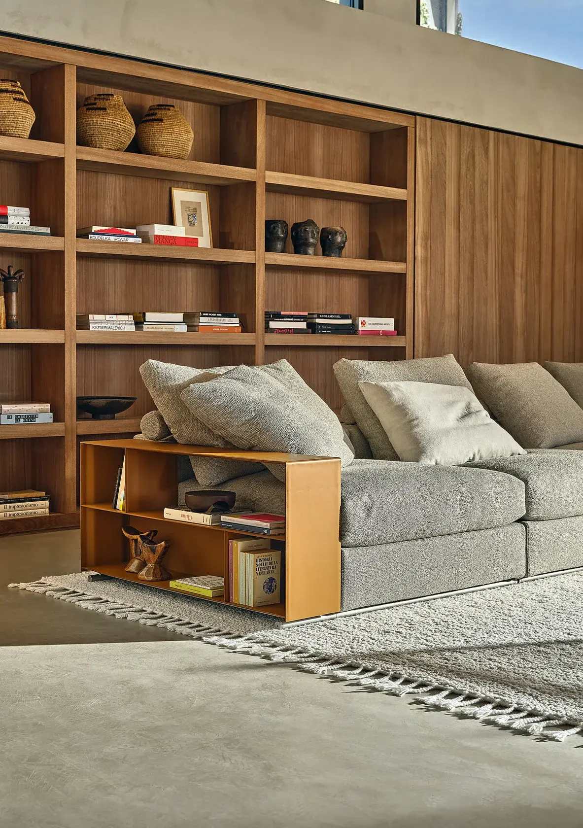 Flexform Groundpiece hoekbank interieur sfeer foto nieuw
