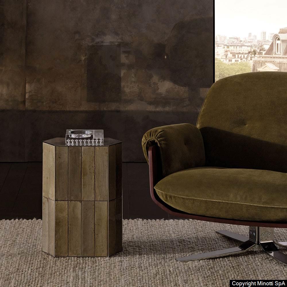 Minotti Andree coffeetable interieur sfeerfoto groen Hannes Peer