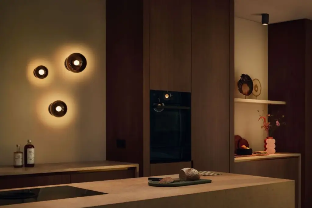 Occhio Luna wall wandlamp interieur sfeerfoto